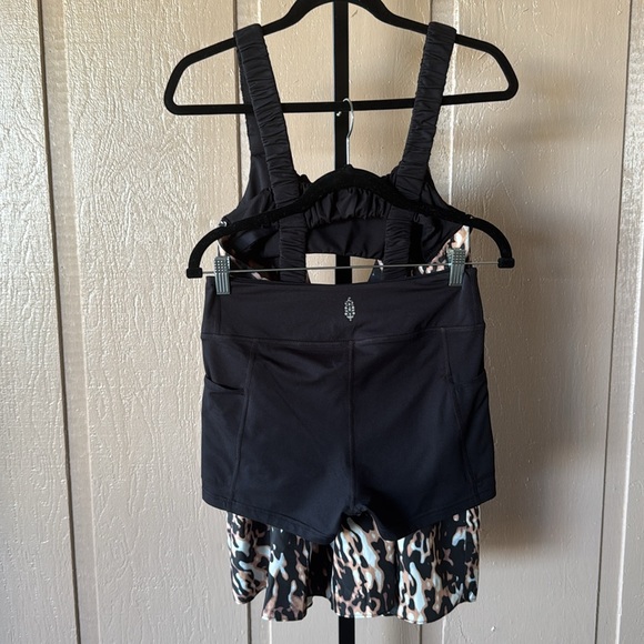 Free People FP Movement One Two Punch Printed Dress Set - NWOT - Picture 5 of 5